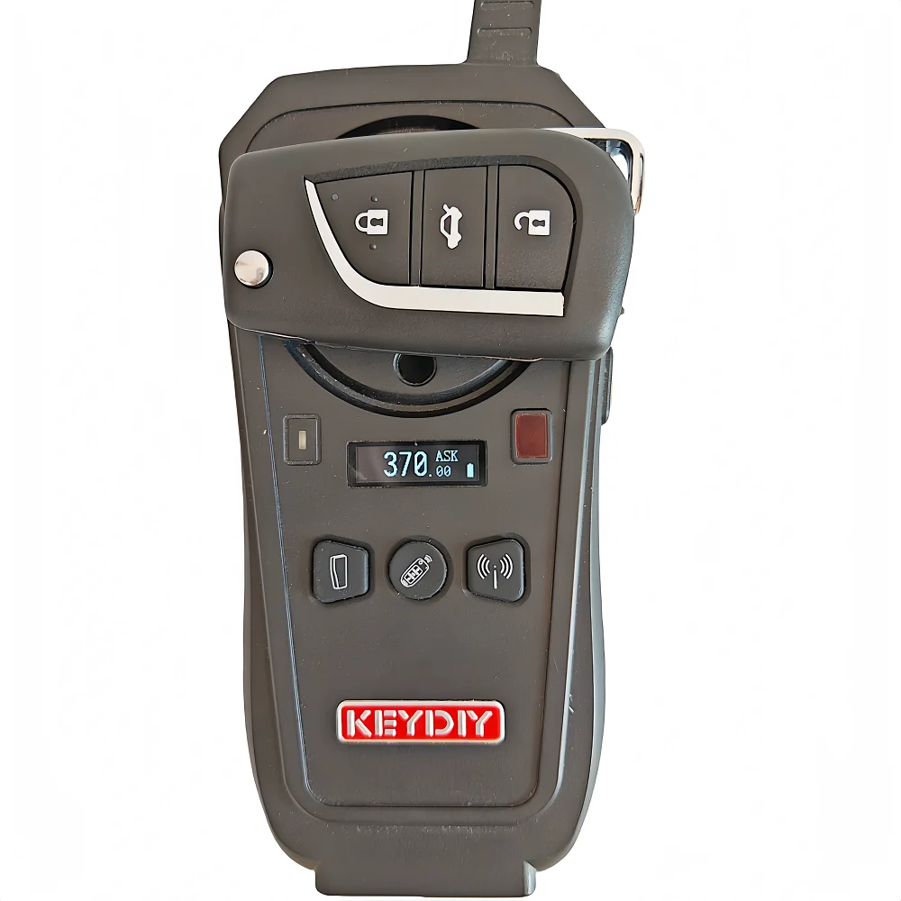 5Pcs/Lot SoloKeys Nemesis Universal Remote Control 370Mhz ASK Car Alarm Rolling Code Whilte Light 3 Buttons TOY43 Blade