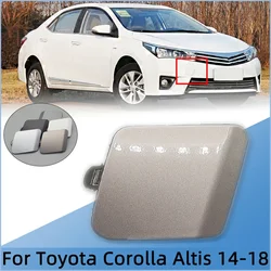 For Toyota Corolla Altis 2013 2014 2015 2016 2017 Front Bumper Towing Hook Cover Cap Tow Hook Hauling Eye Trailer Lid Garnish