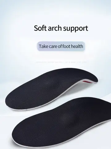 Premium High Arch Support Insoles Gel Pad 3D Arch Support Flat Feet for Women Men Orthopedic Foot Pain Damping Cushion