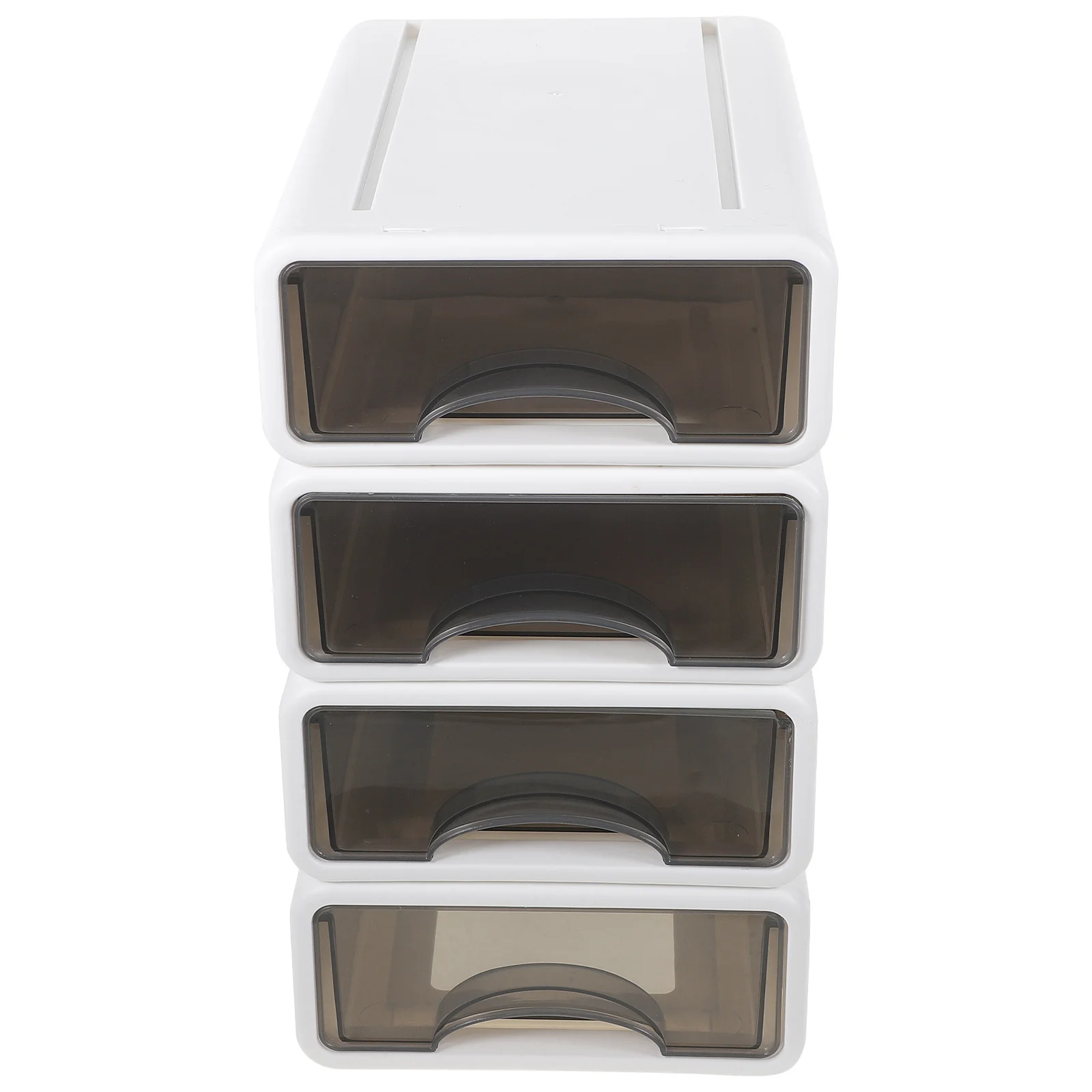 4Pcs Drawer Organizer Storage Boxes Clear Window Desktop Sundry Organizers for Cosmetics Stationery Office School Storage
