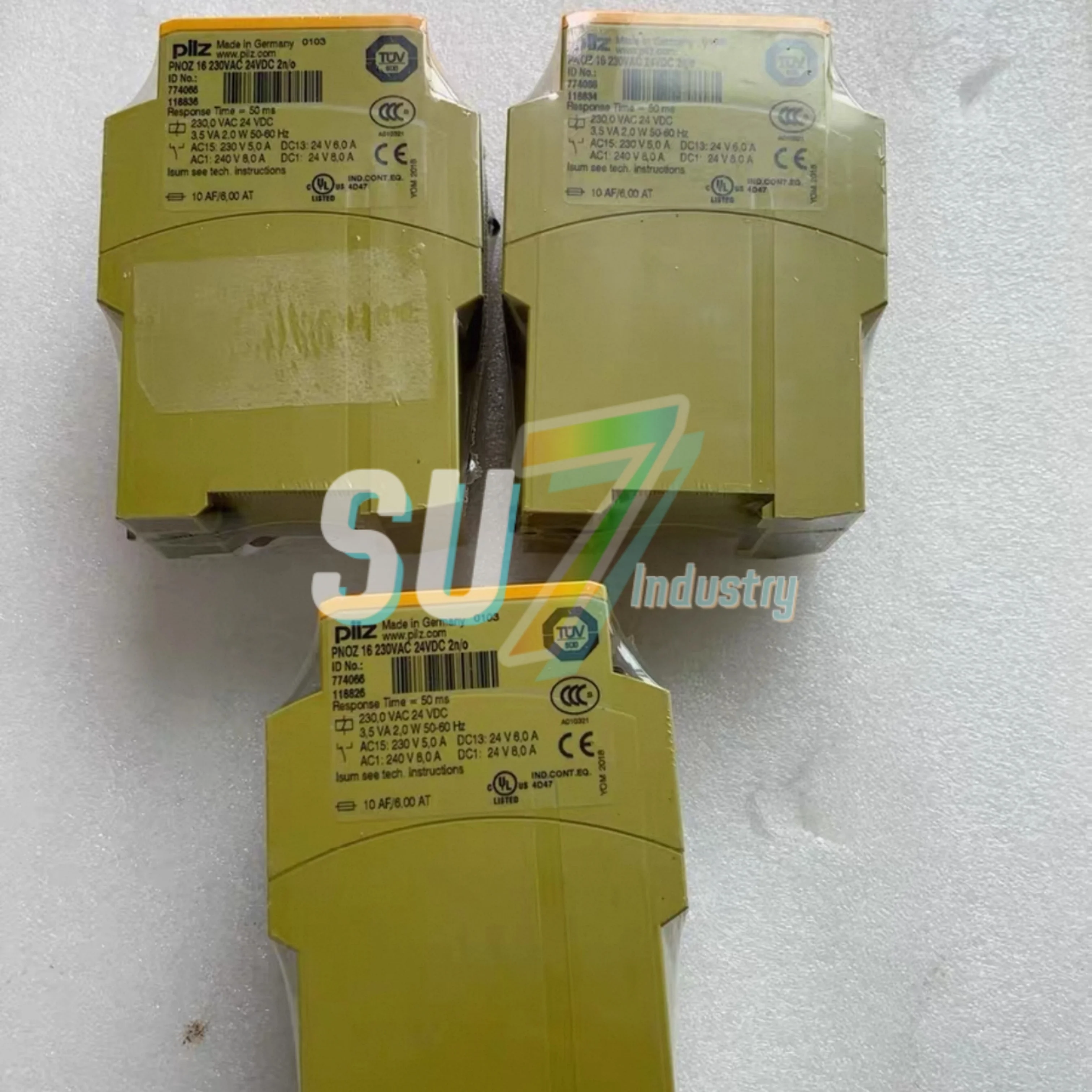 774066 PNOZ 16 774070 PNOZ 16S 774076 PNOZ 16S 774080 PNOZ 11 774086 PNOZ 11 safety relay  brand new