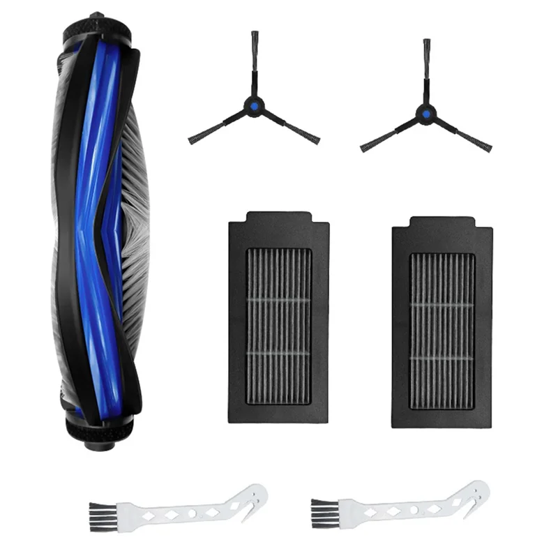 【24H-распродажа!】Сменная щетка для Ecovacs T50 PRO, аксессуары для подметальных машин, комплект фильтров с вращающейся щеткой