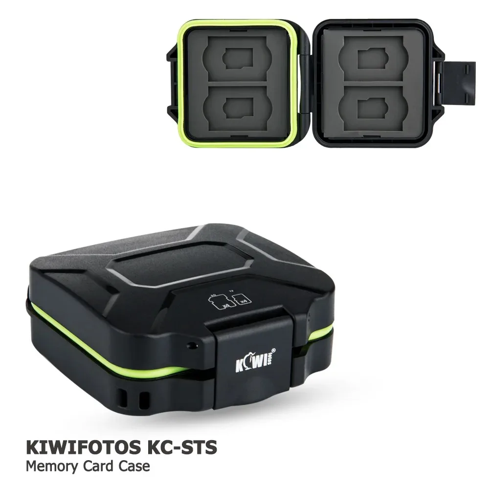 8 Slots Portable SD Micro SD Memory Card Case Water-Resistant SD Card Holder Storage for 4 SD SDHC SDXC & 4 Micro SD TF Cards