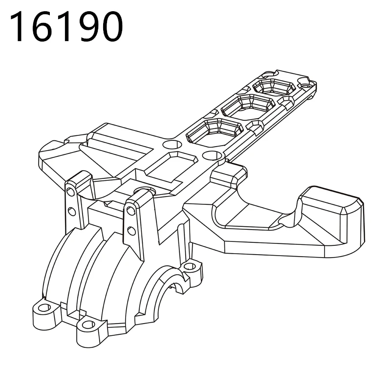 MJX Hyper Go H16H 16208 16209 16210 Modifiziertes Zubehör Differential Stoßdämpfer Reifen Stoßstange Getriebe 1/16 RC Auto Ersatzteile