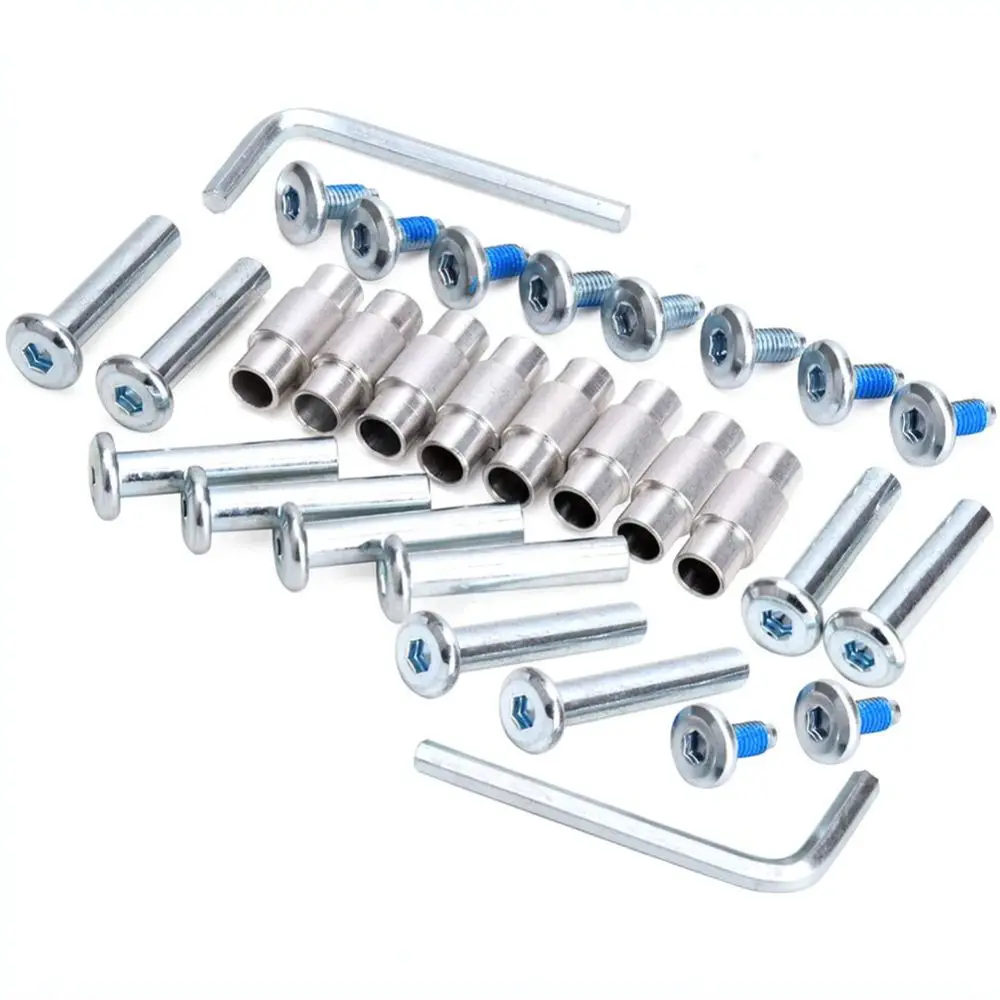 Roller Skating Repair Tool Kit For Strikate Inline Shoes Accessories Durable Axle Screws And Wrench Fixing Supplies