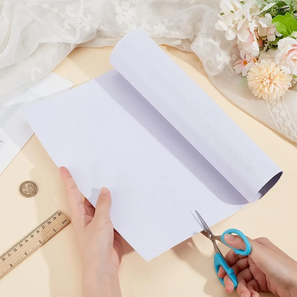 Custom Fursuit Eye Mesh 39x11.8inch White PVC Net 0.45mm Thick Waterproof Printable Mesh for Furries Cosplay Props Fursuits - Image 3