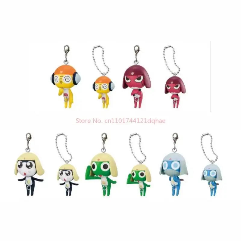 En Stock Bandai Gacha sargento Keroro conexión de personajes colgantes tridimensionales adornos cadena juntos