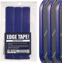 AMASPORT Pickleball Paddle Protection Tape 20mm/23mm/26mm  for 13mm/16mm/19mm Paddle-Navy Blue-Pickleball Edge Euard Tape