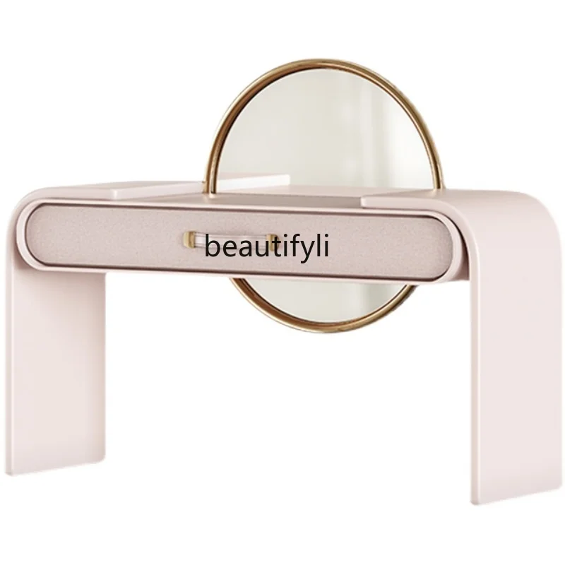 

Model Room Bedroom Dressing Table Simple Small Apartment High-Grade Light Luxury Makeup Table Dressing Table Integrated