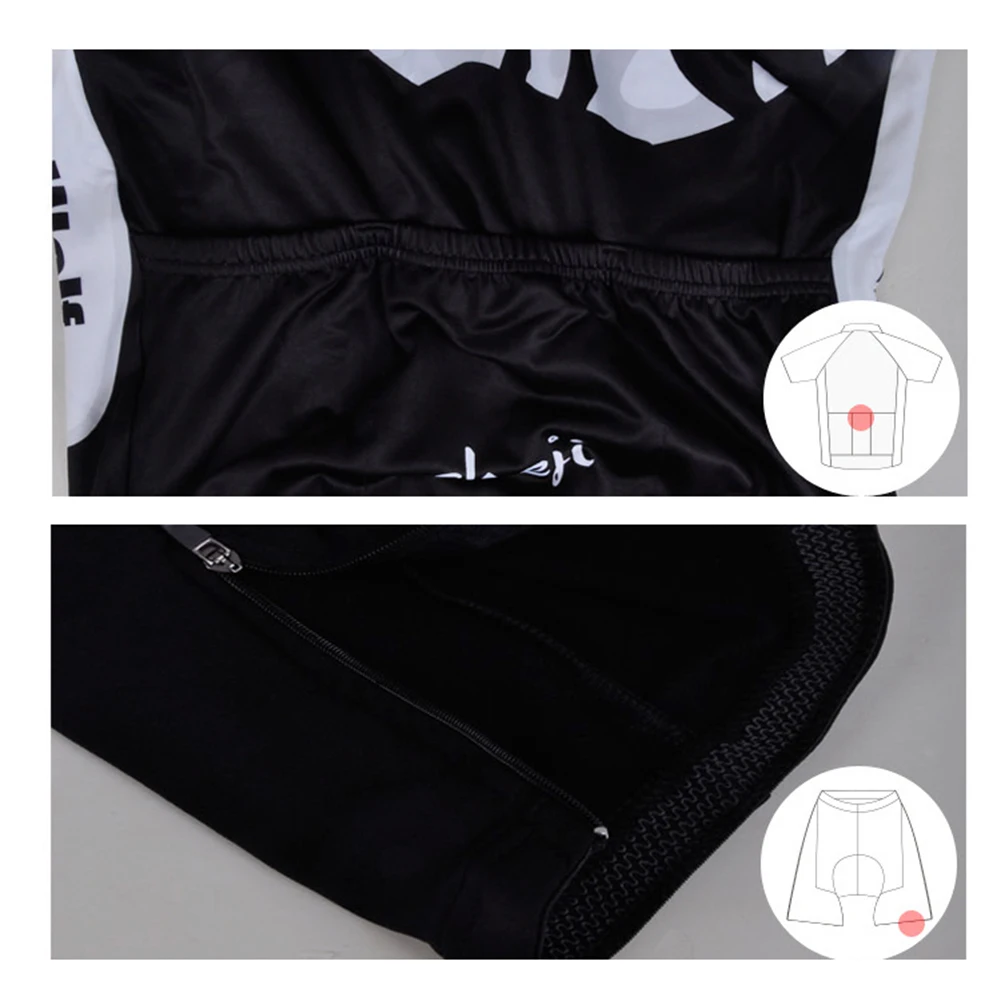 Ropa térmica ciclismo MTB manga larga lana de invierno para hombre - imagen 5