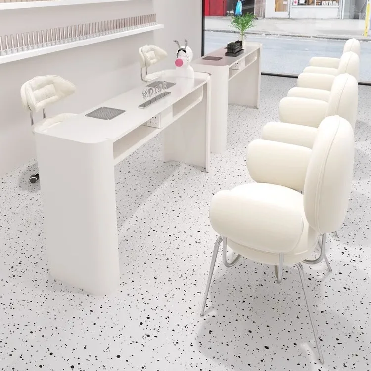 

Vacuum Cleaner Table Nails Table Nail Beauty Salon Pink Nail Table