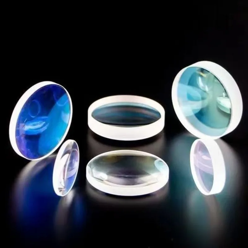 Suntool 2PCS Laser focus lens D20*4.5F800 Quartz For Fiber Laser Machine