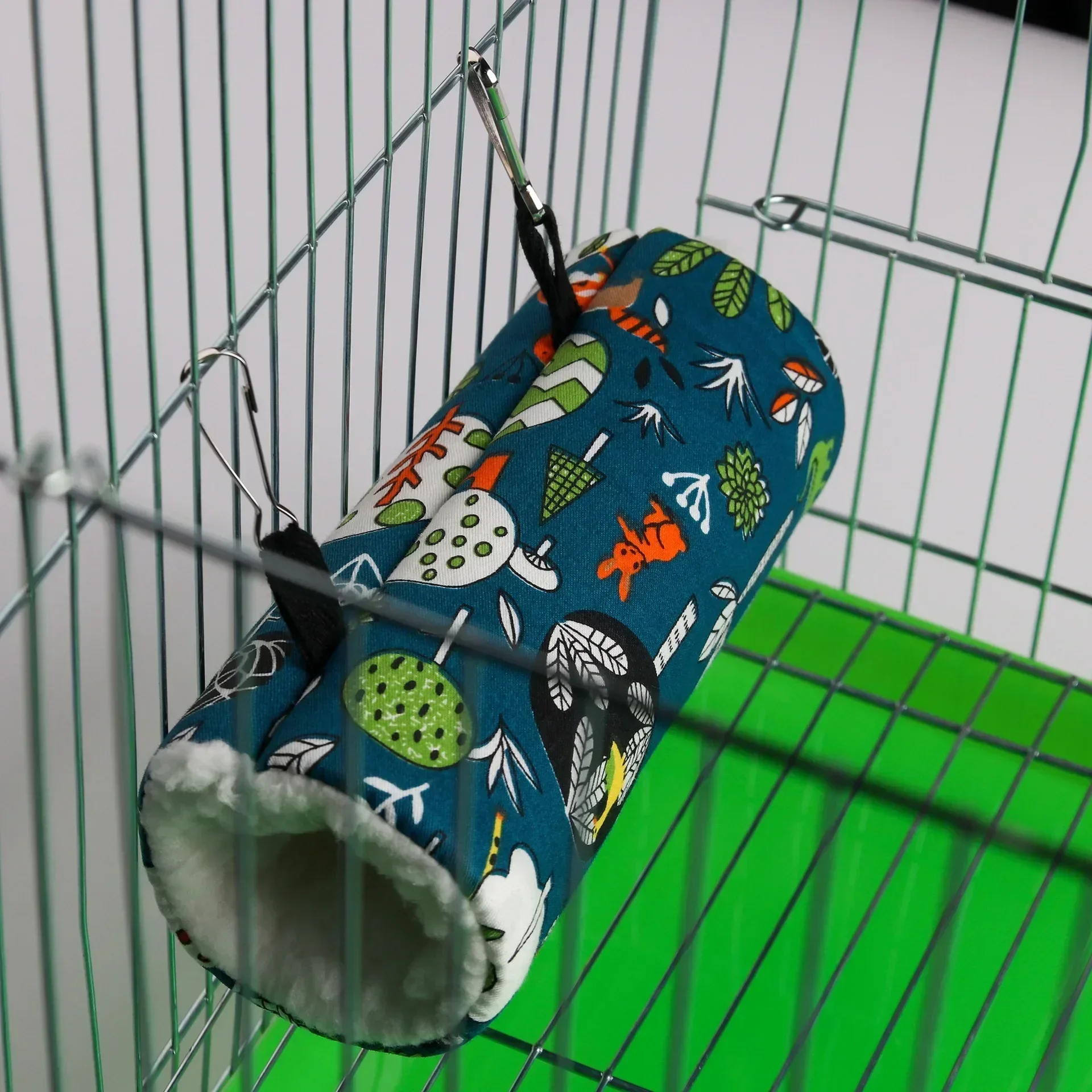 Parrots Squirrels Hamsters Honey Fluffy Birds Velvet Winter Warm Cotton Toy Hammock Passage Tunnel Pet Products Hamster Tent