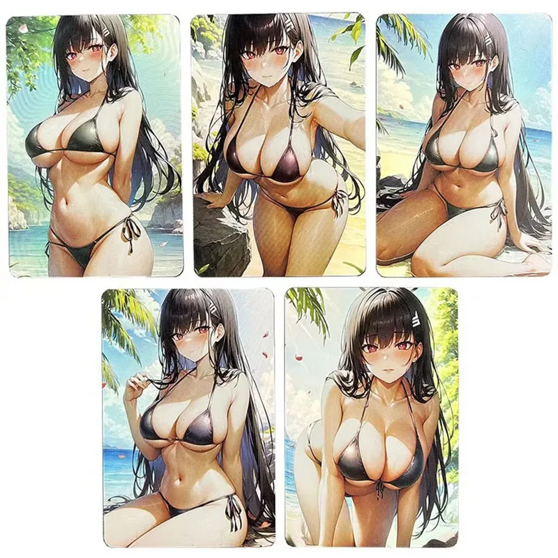 Ehefrauskarten, Sammelkarten, Spiele für Jungen, Spielzeug, Tischspiele, Geburtstagsgeschenke, DIY, Anime, Anne Takamaki, Tohsaka Rin, Premium-Lernkarten