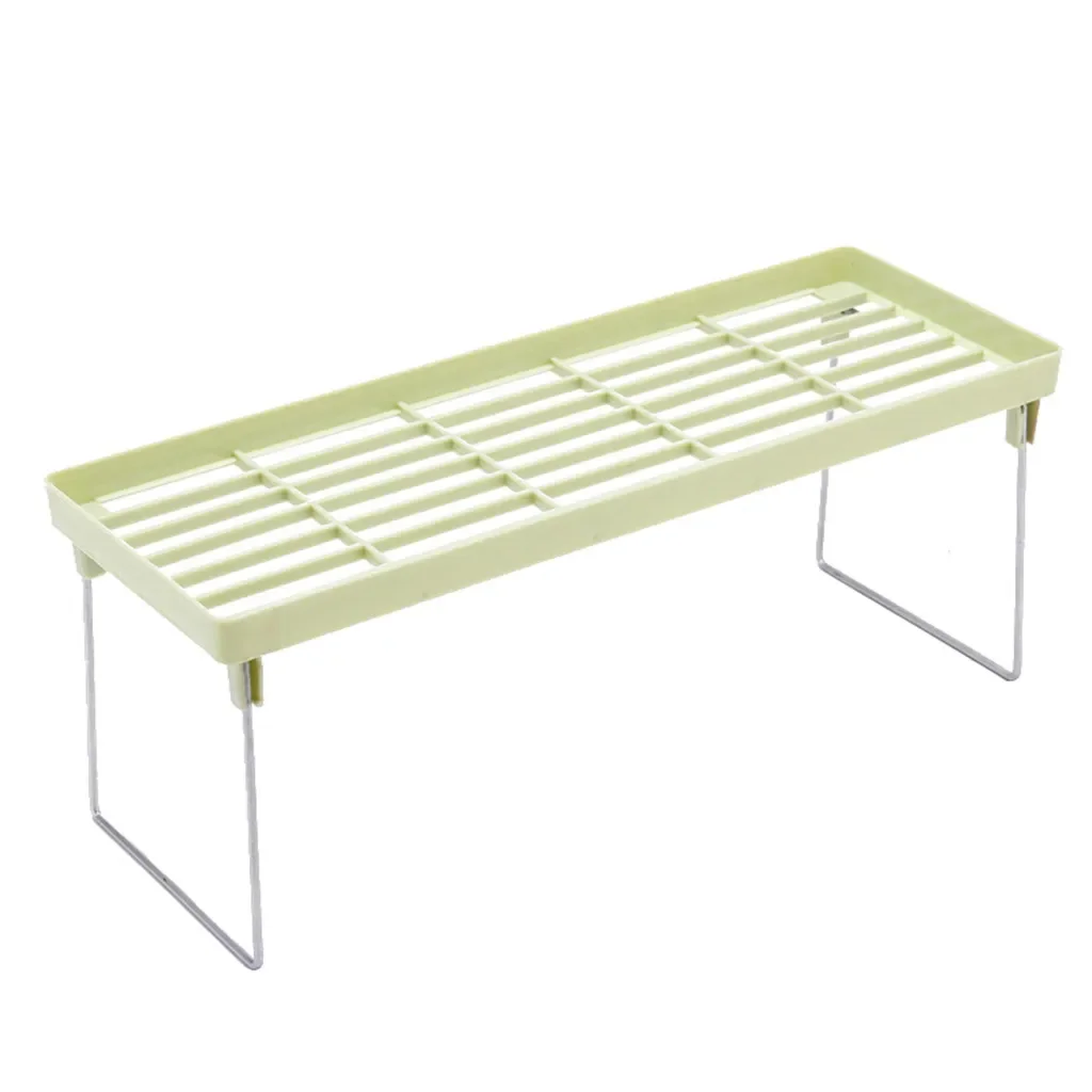 

Standing Rack Kitchen Bathroom Countertop Organizer Shelf Holder Rack Kitchen Cabinet Counter Shelf Organizer Racks Bag holder