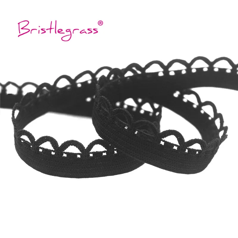 BRISTLEGRASS Picot Loop Lace Trim Elastics 3/8\