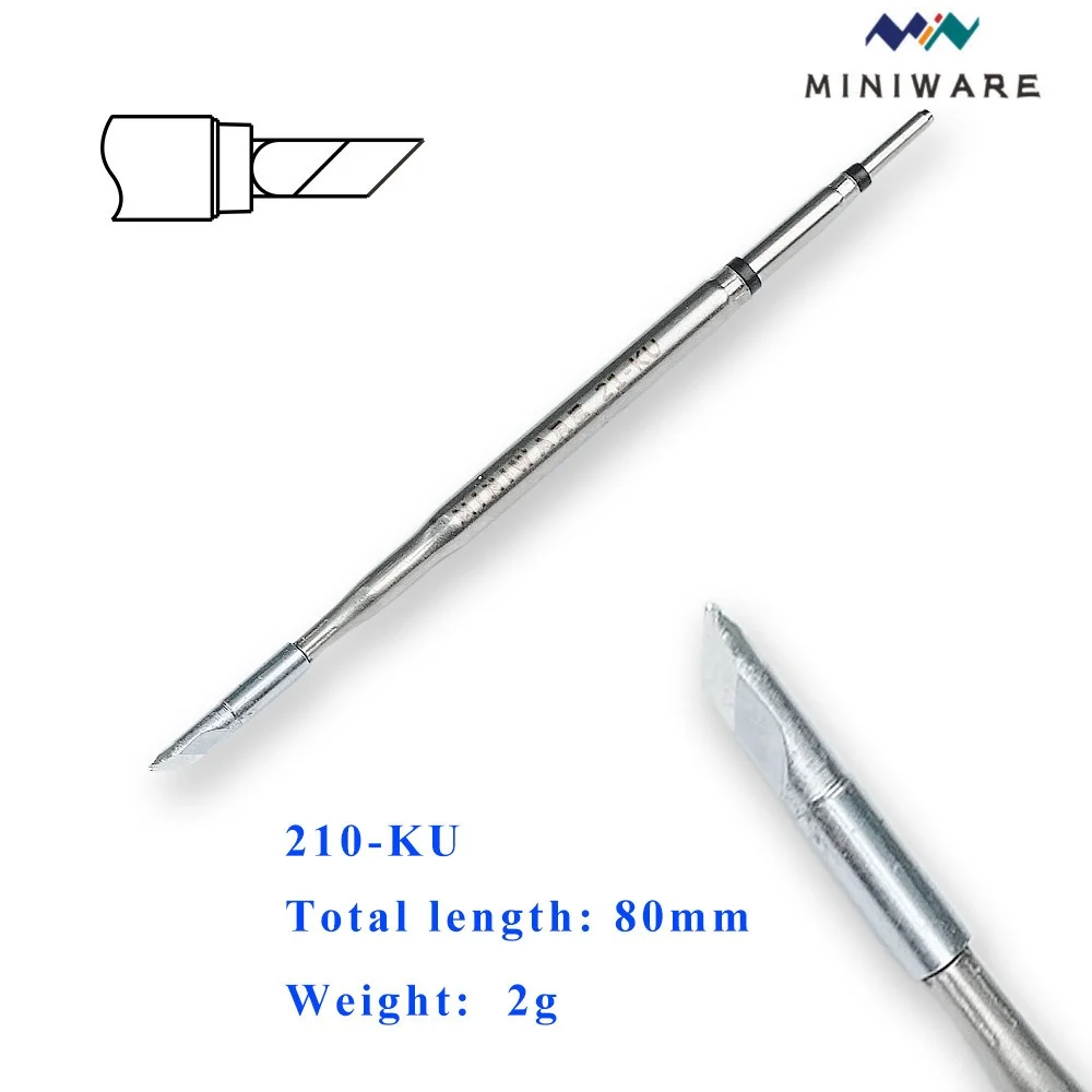 Miniware C210 Soldering Tip replacement, 80mm