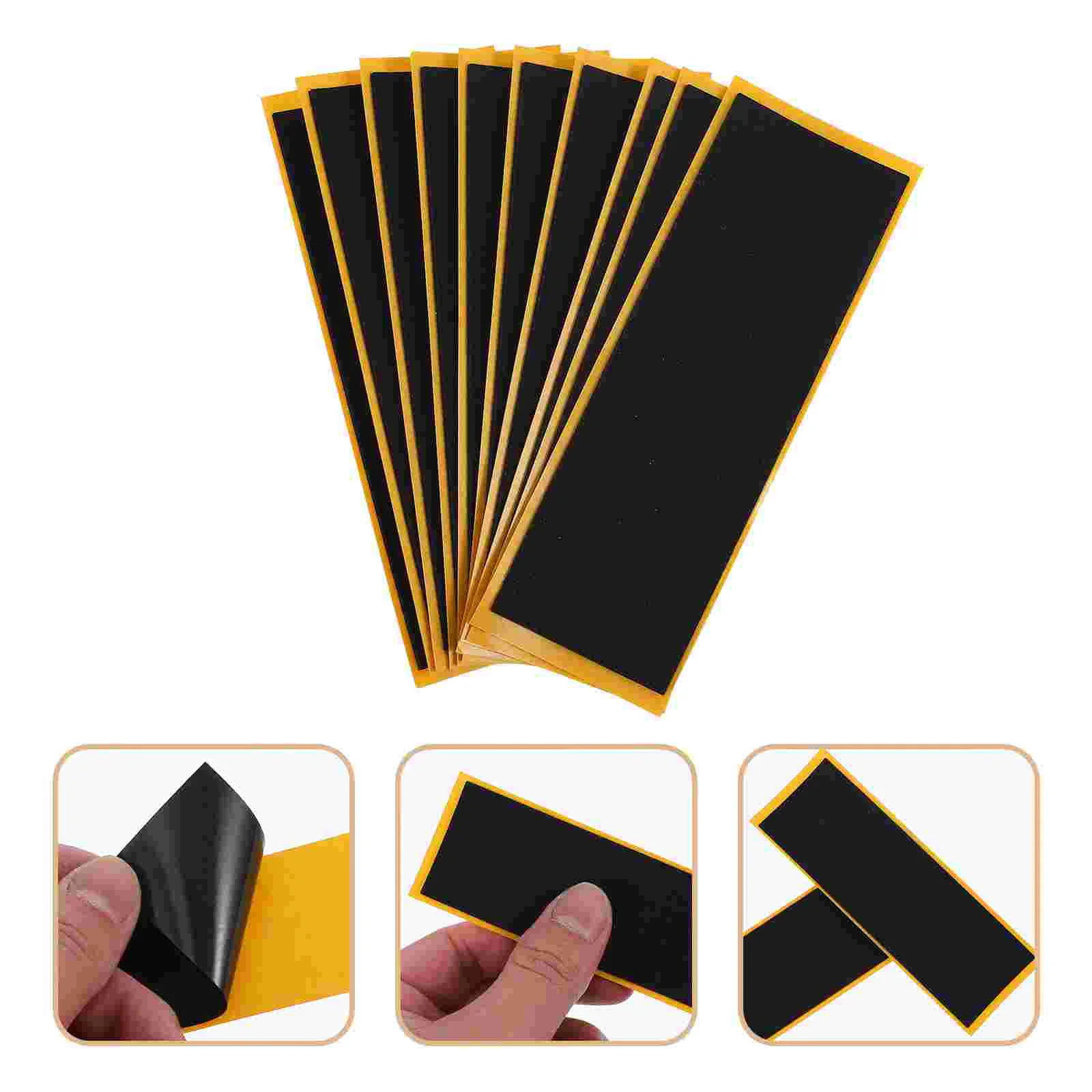 10 Pcs สเก็ตบอร์ดสติกเกอร์ Grip เทปล้อเด็ก MINI ของเล่นเด็ก Non-Skid Non-SLIP เด็กอุปกรณ์เสริม