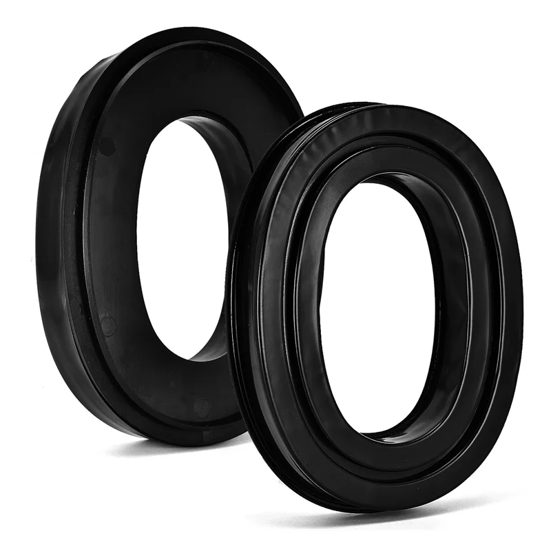 Pair of Ice Gel Ear Pads Cushion For 3M Peltor X1A-X5A Headphone Replacement Earpads Soft Leather Sponge Earmuffs With Buckle image 2