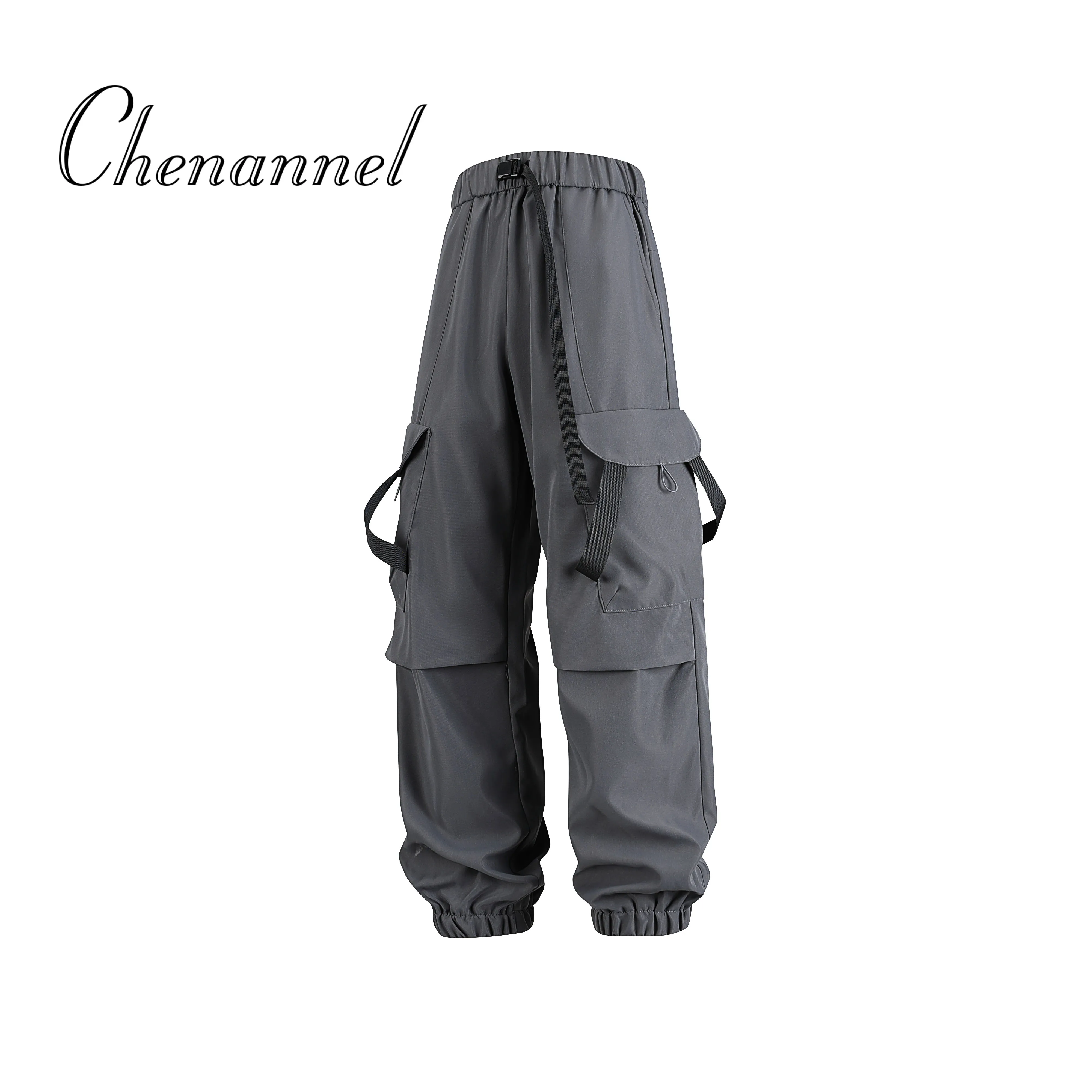 

Spring and autumn Korean style casual and simple long pants for couples loose and versatile sportswear long pants