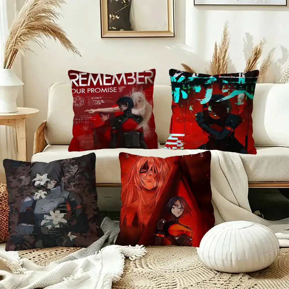 Signalis Survival Horror Indie Game Personalized Pillow Cover Kids Bedroom Wild Party Decor Pillowcase kid Birthday shower Gift