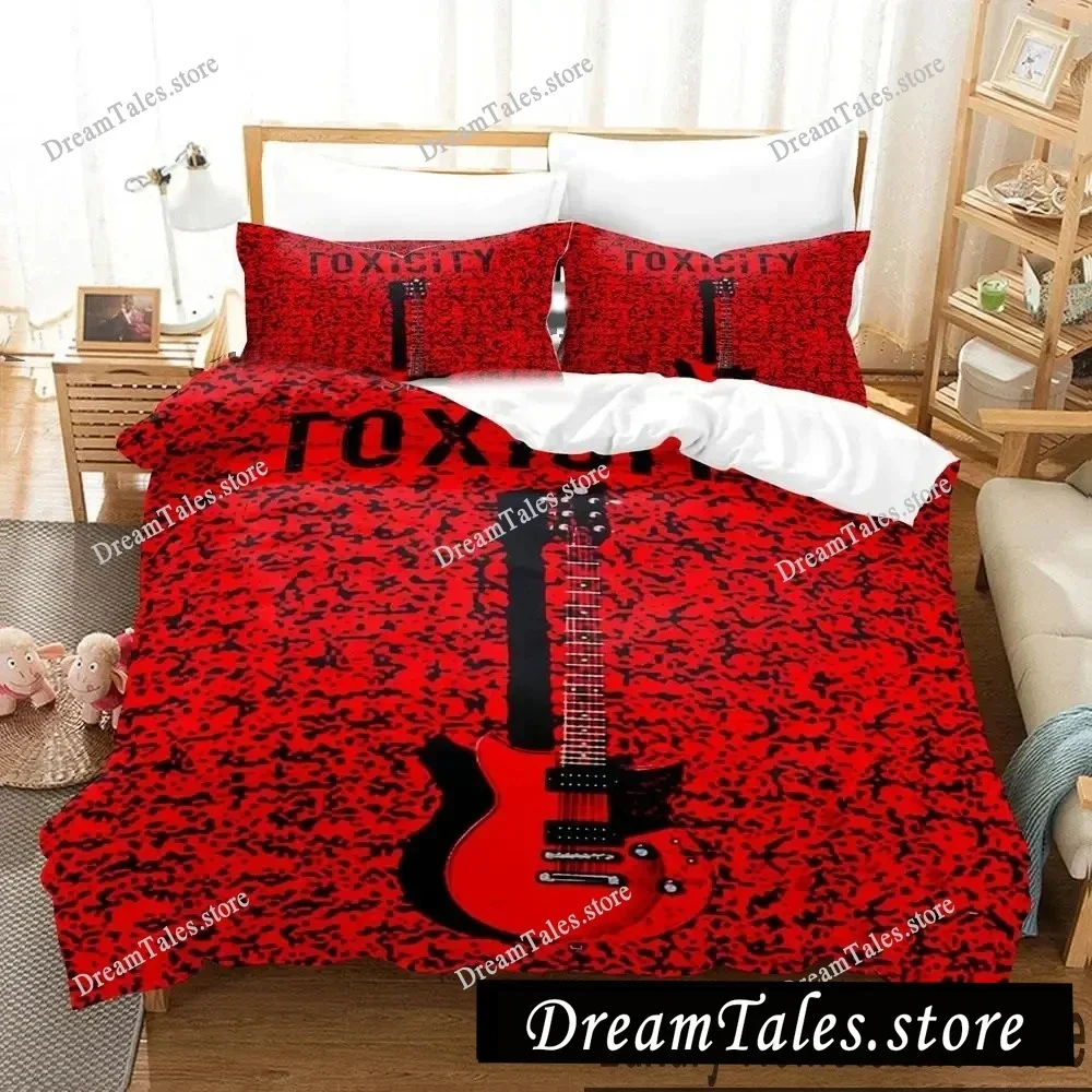 

3D Print System Of A Down Bedding Set Boys Girls Twin Queen King Size Duvet Cover Pillowcase Bed Boys Adult Home Textileextile74