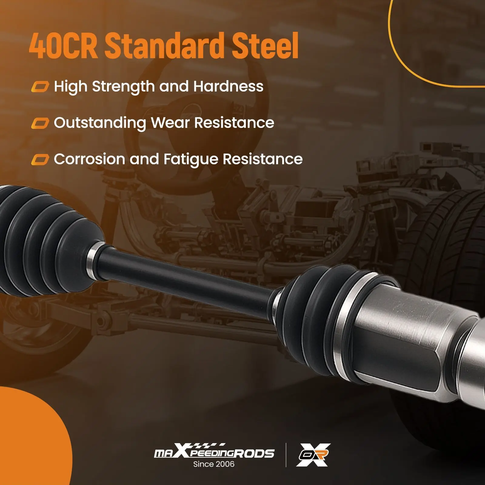 

Front Right CV Axle Shaft Assembly For INFINITI QX60 3.5L 2014-2019 66-6446