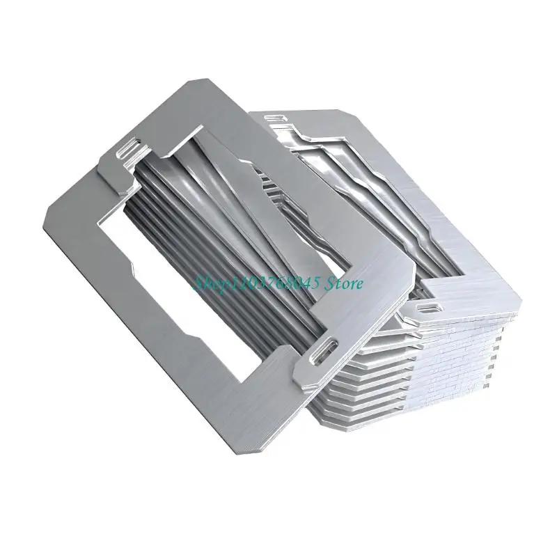 R53F 10Pcs Adjustable Double Layer Outlet Shims Plate Receptacle Spacer Shims Leveler for Electrical Outlet Switches Repair