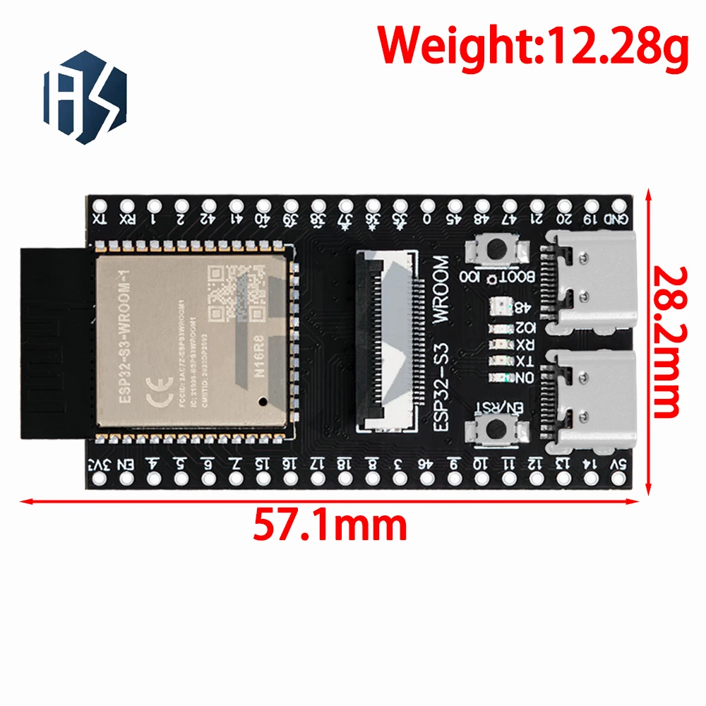 ESP32-S3 WROOM N16R8 CAM Development Board WiFi+Bluetooth Module OV2640  Camera