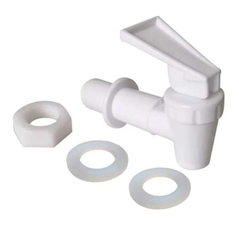 White Plastic Spigot Bucket Bottling Spigot Fermenter Tap Faucet Beer Wine Making Bar Tool Glass Bottle Plastic Bottle Faucet