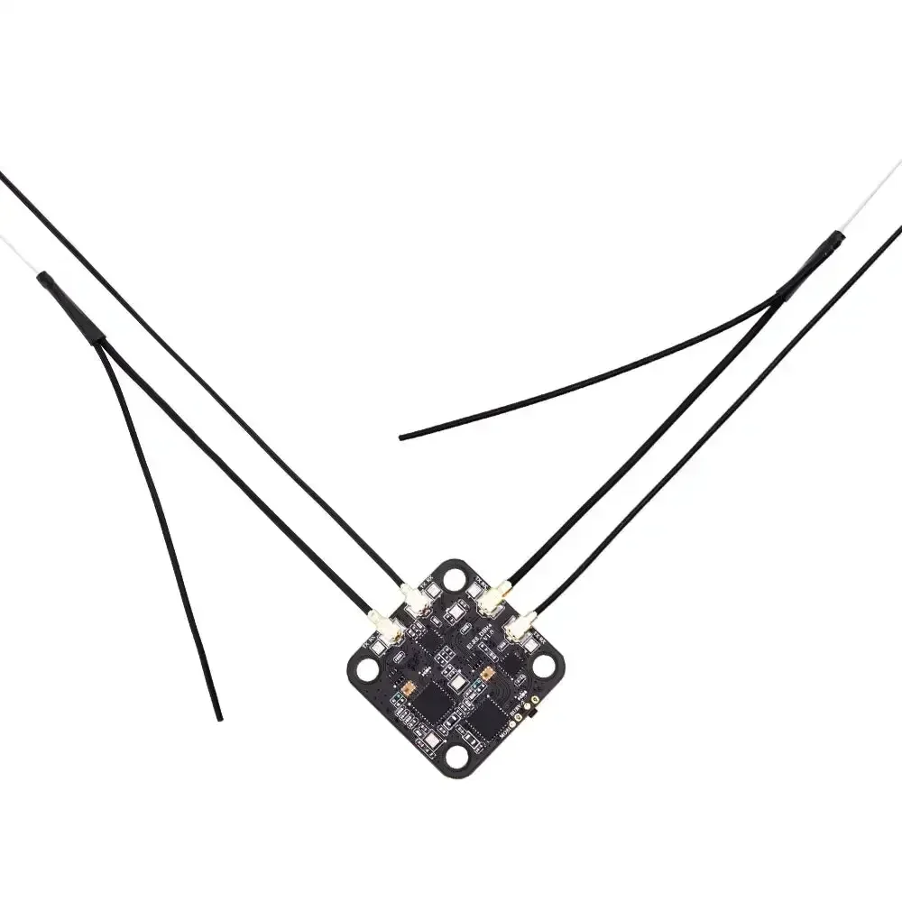 

Radiomaster DBR4 — двухдиапазонный приемник Xross Gemini ExpressLRS 2,4G и 900 МГц 20x20 мм