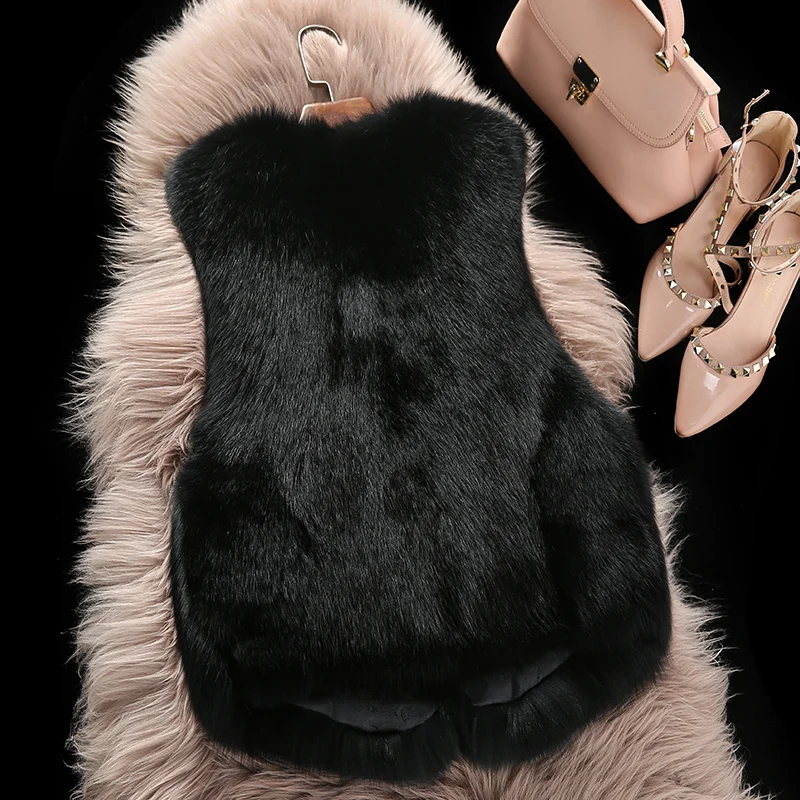 Real Fur Coat Women Waistcoat Office Lady Korean Slim Raccoon Dog Fur Jacket Sleeveless Fur Tops High Quality Short Fur Vest Zm