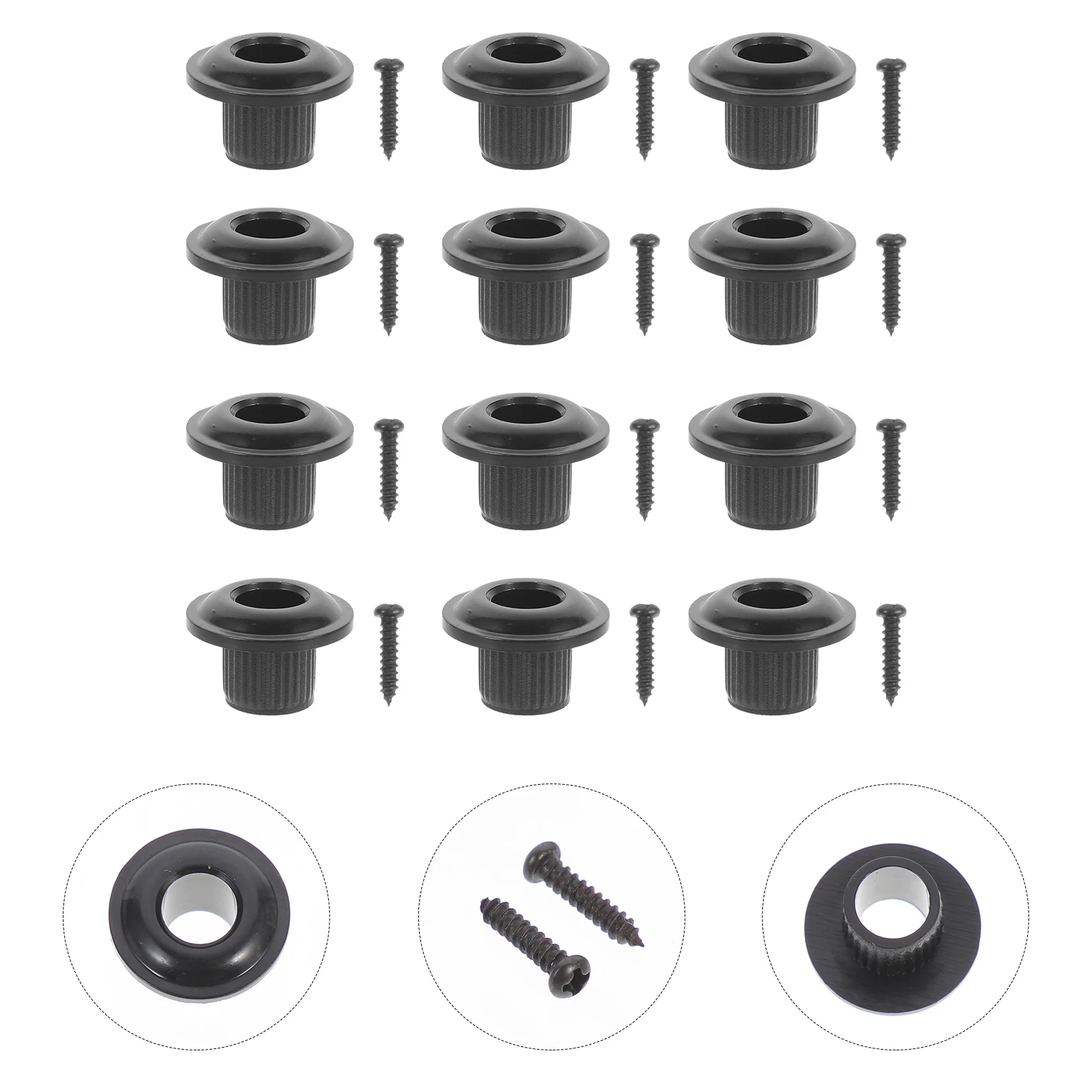 

18set Head Pegs Replacement Metal Tuning Pegs Durable String Accessories Professional Guitar Machine Heads Elegant Design Easy