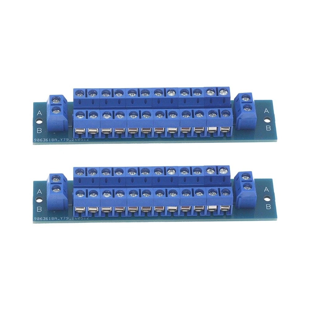 2pcs KF301-5.0MM Solderless Terminal Adapter for Positive and Negative Connections in Electronic Prototyping Projects