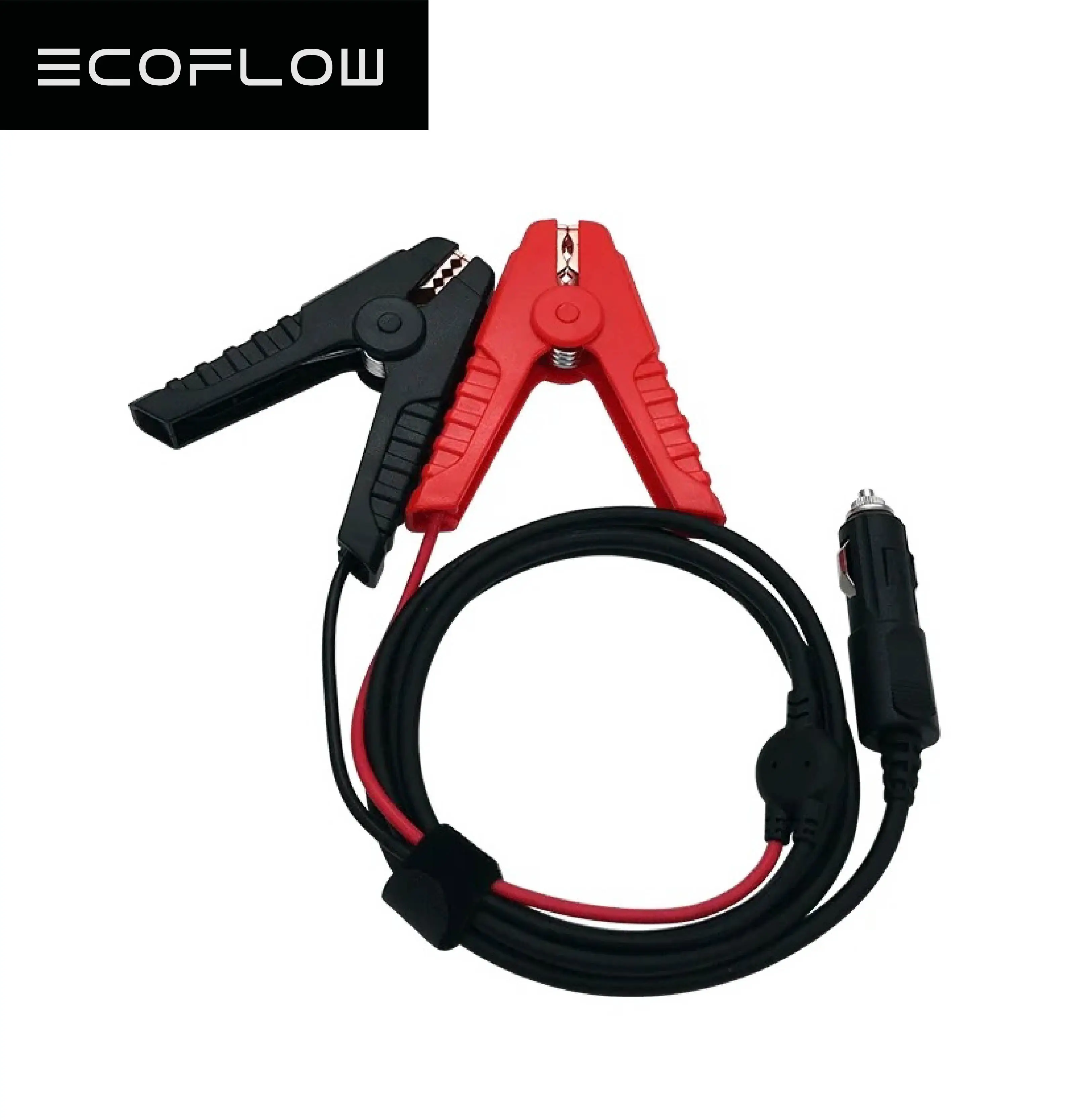 ECOFLOW Outdoor Power Station, Car Battery Replenishment Cable, Emergency Connection Cable, Battery Charging Cable