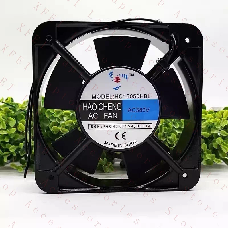 

C 1PCS HC15050HBL 15050 AC380V 0.15/0.13A 15CM AC Cooling Fan