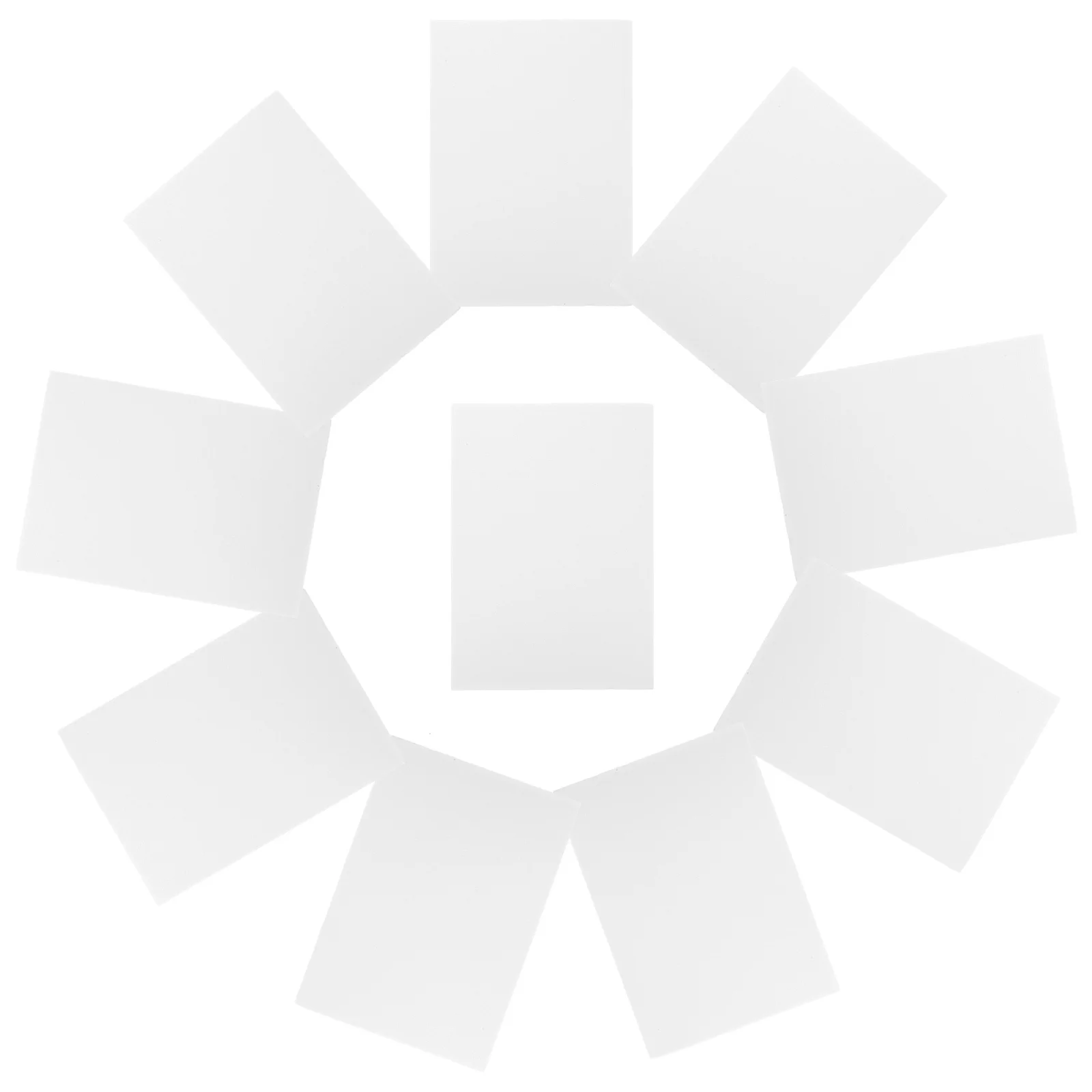 

10pcs Blank Foam Board 5Mm Thick Large Sheets For Diy Crafts Making Art Painting Background Wall Decor White Foam