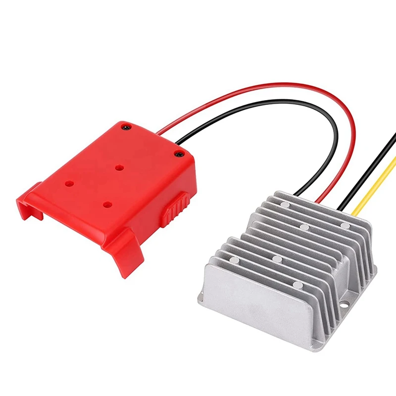 2X Step Down DC Voltage Converter For 18V To12v Battery Dock Power 180W Inverter,Connector DIY Adapter Buck Boost