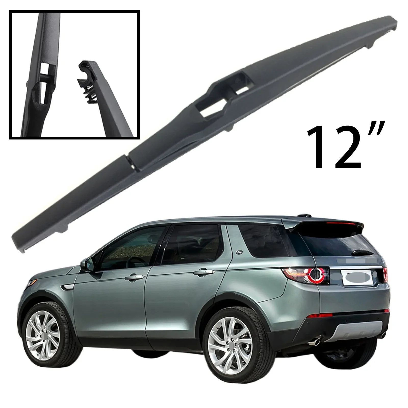 

12" Rear Windshield Windscreen Washer Wiper Blade For Land Rover Discovery Sport L550 2014-2023 Car Accessories Accsesories