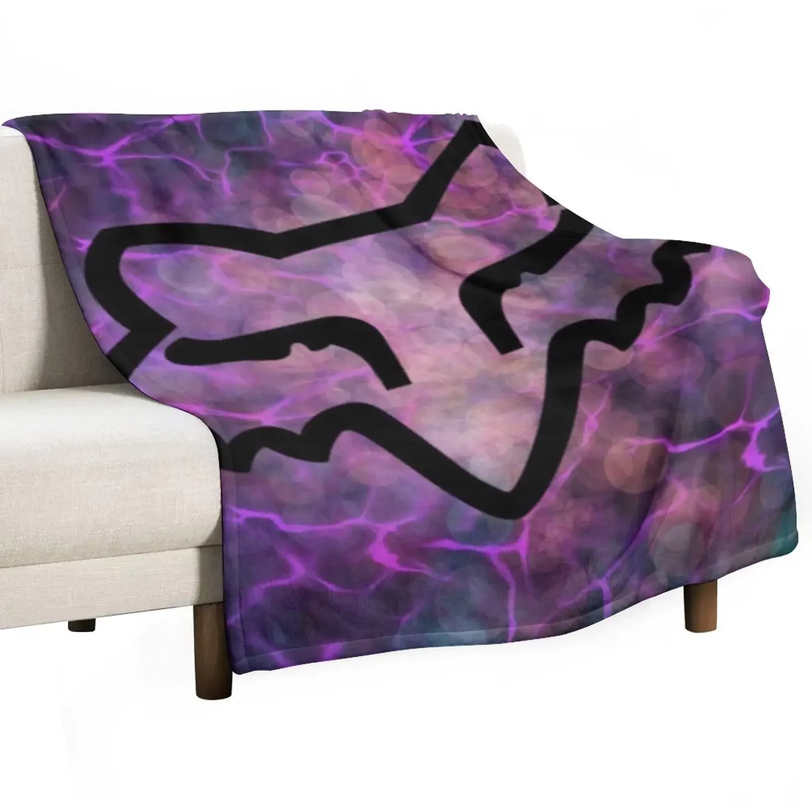 

Racing merch braap mixed colors galaxy Throw Blanket Kid'S Baby Hairys Blankets