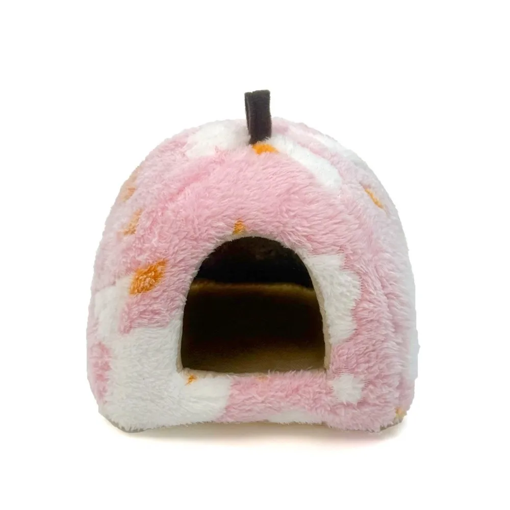 

New Guinea Pig Hideout Soft and Warm Multi-size Pet Winter Nest Non-slip bottom Washable Hamster Rest Bed Cage Accessories