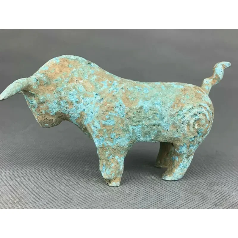 Ancient Chinese Bronze Antique Dynasty patina horse statue