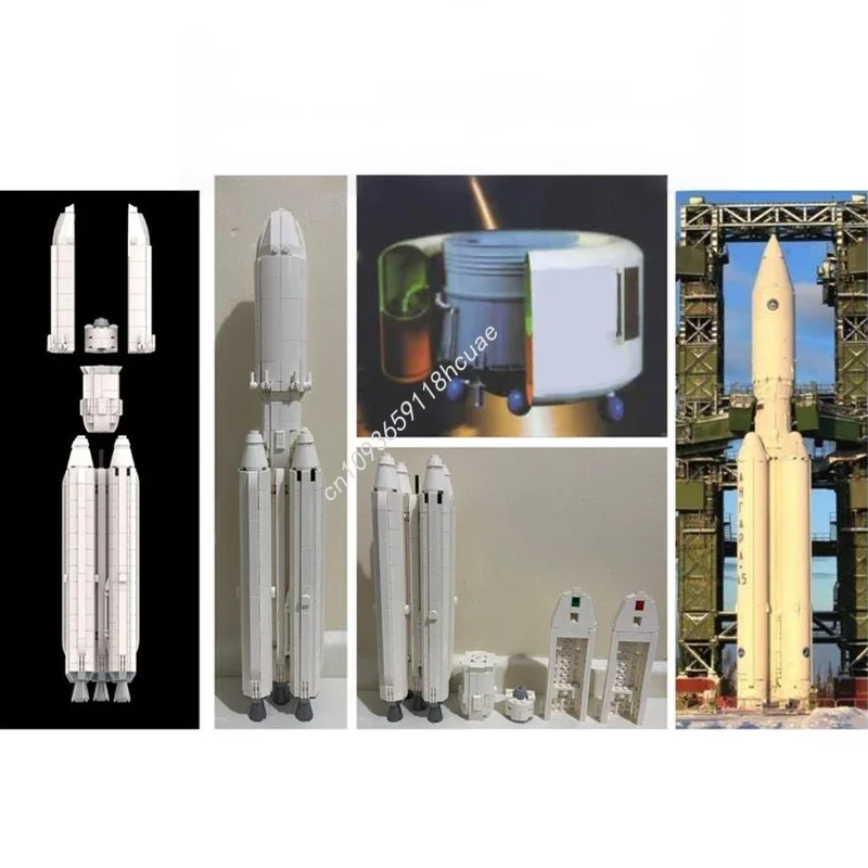 

1252pcs MOC DamoB's Angara A5 Briz-M Space Building Blocks Christmas Gift DIY Craft Project Perfect for Creative Families
