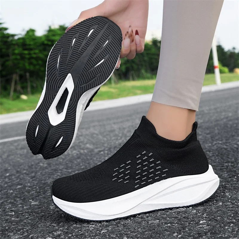 Men Running Shoes Walking Shoes Sock Shoes Men Sneakers Slip on Loafers Sport Shoes Men Sneakers Casual Shoes Couple Shoes