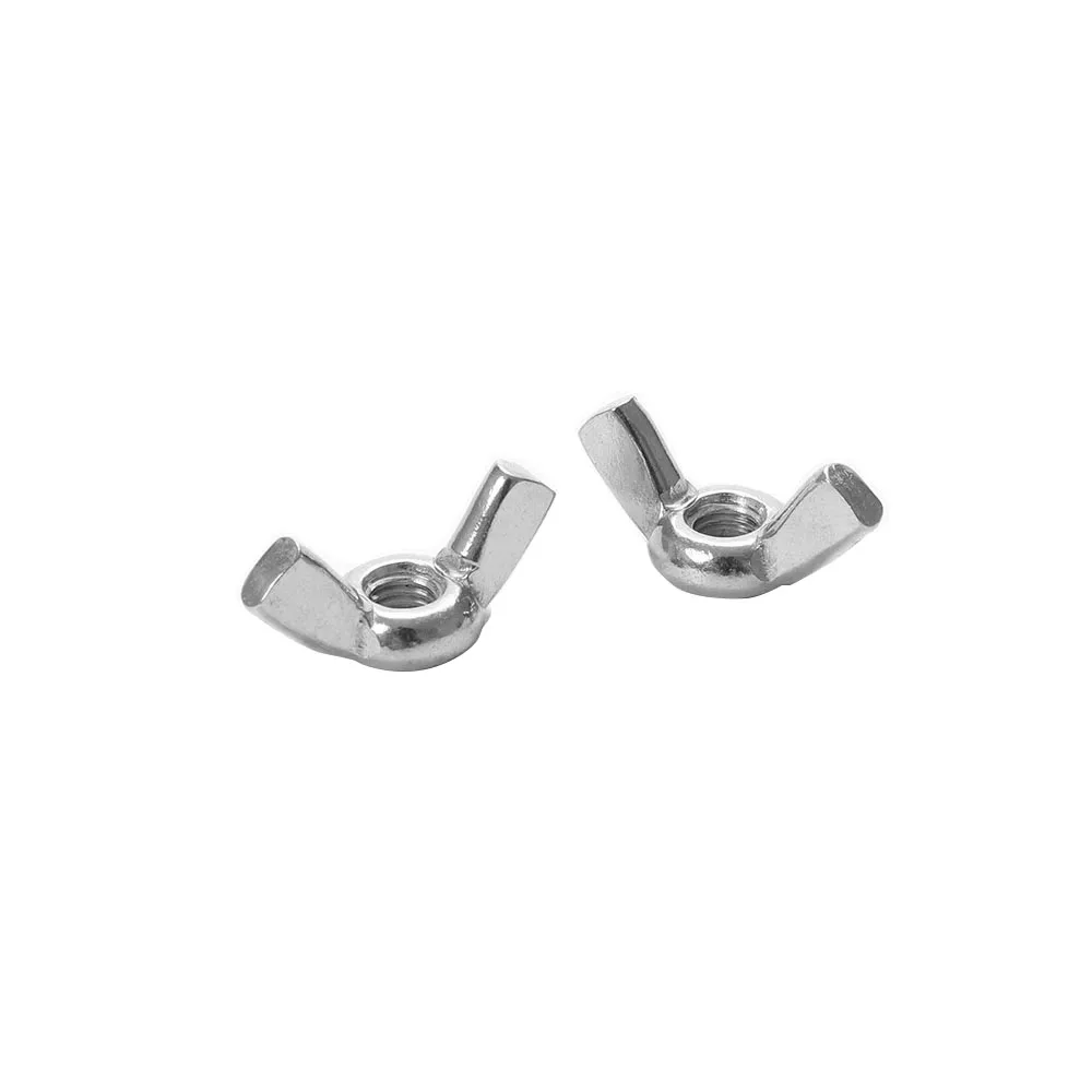 M3 M4 M5 M6 M8 M10 M12 DIN315 Wing Nut 304/316 Stainless Steel Adjust Thumb Butterfly Ear Nut Hand Tighten Nuts