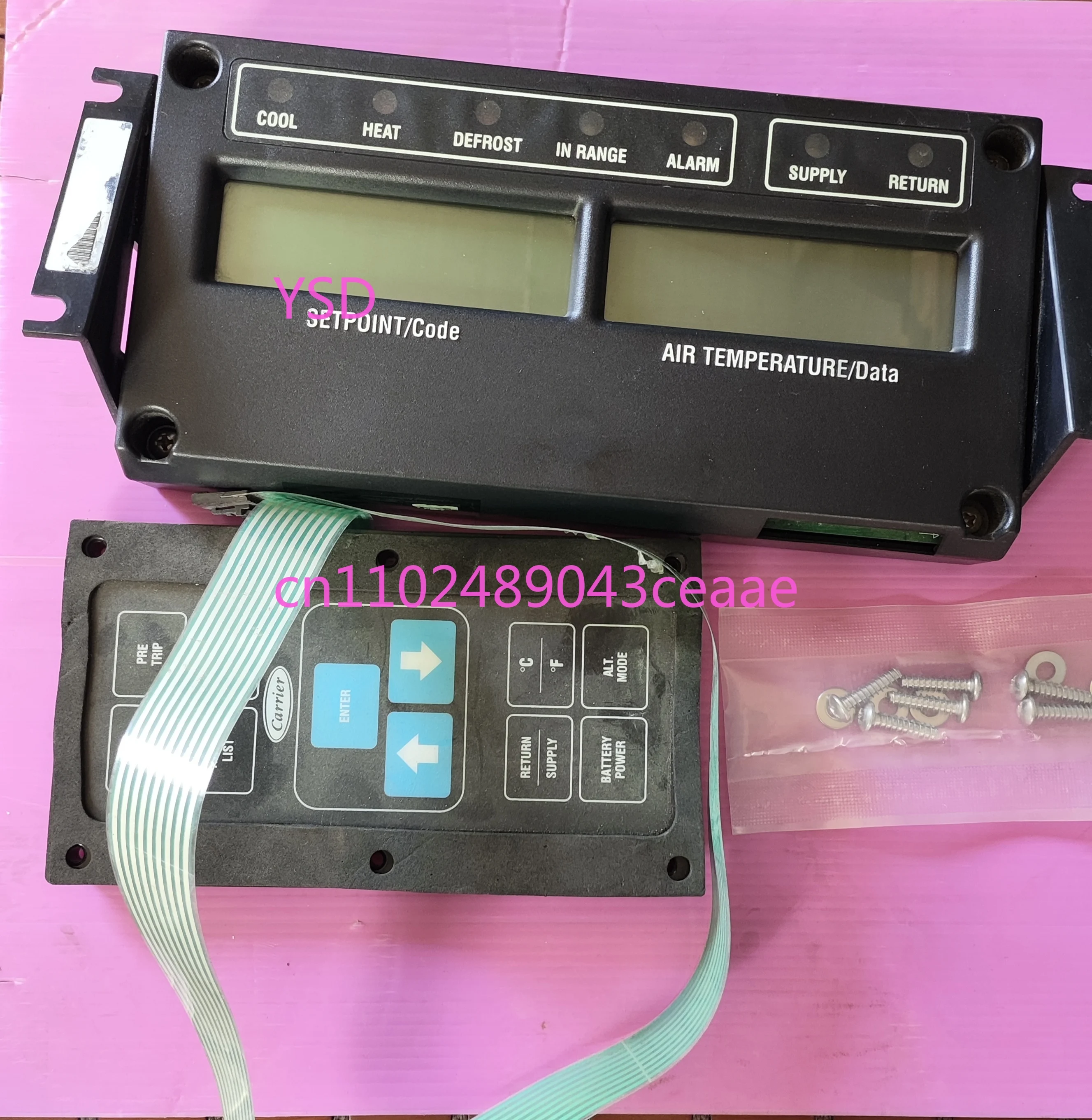 display-della-macchina-per-lo-smantellamento-della-refrigerazione-del-contenitore-refrigerato-usato-12-00433-03-pulsante-rev-79-66669-04