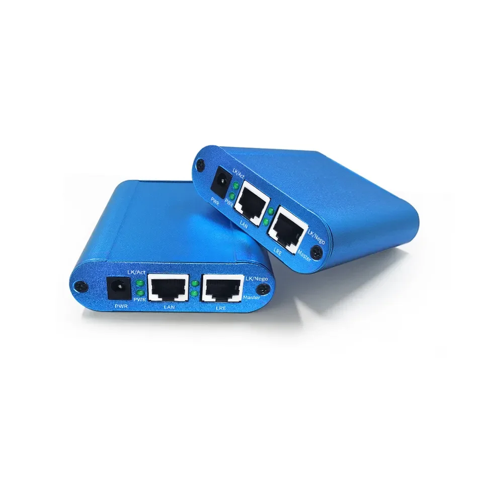 

Wholesale Price 500m Transmission Distance Poe Extender RJ45 Port 100Mbps PoE Ethernet Extender Repeater