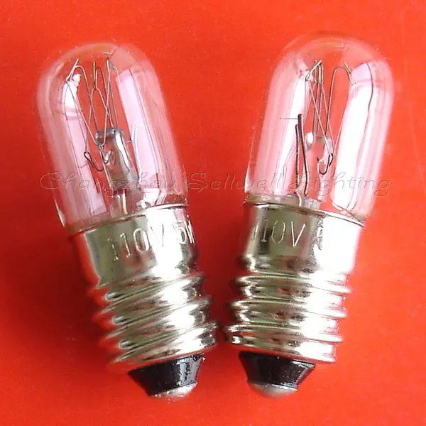 

Free Shipping New!miniature Lighting Bulbs 110v 5w E10 T10x28 A594 2025-01