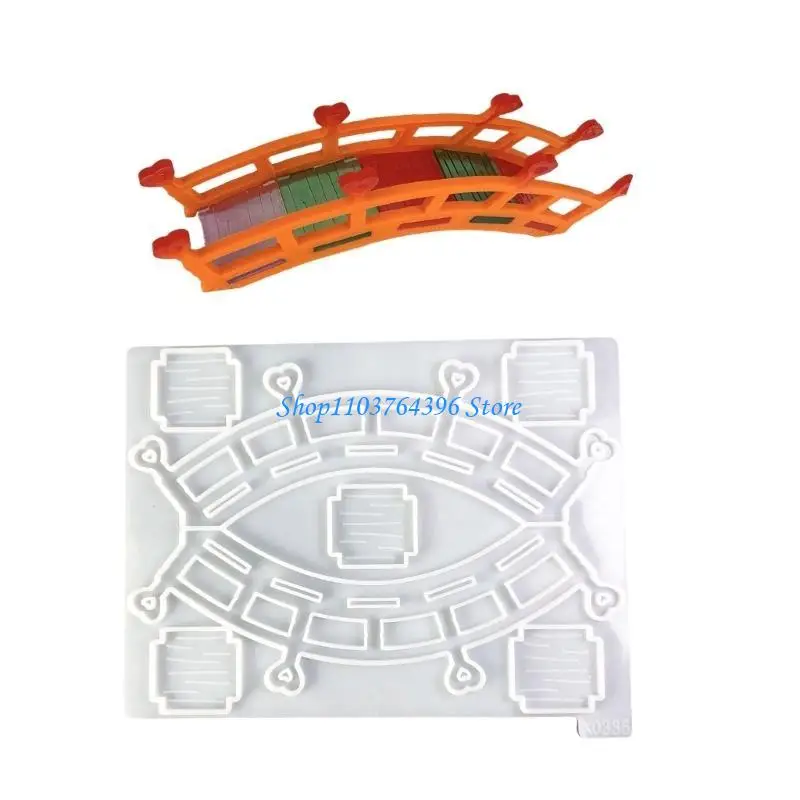 

G7NC Bridge Decoration Silicone Molds with Fine Perfect for Creating Craft