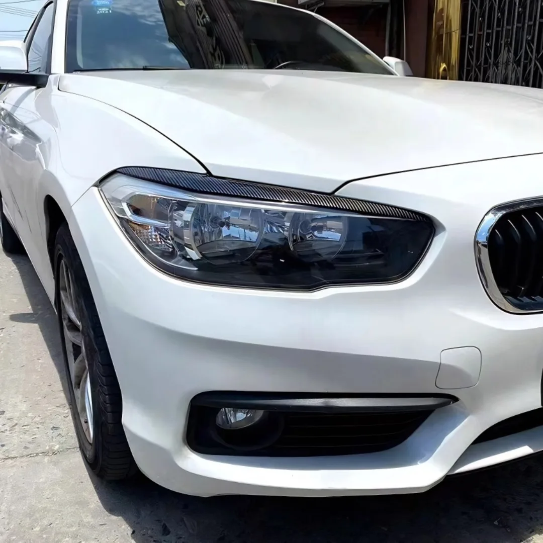 لسيارات BMW 1 Series F20 F21 2015-2019 المصباح الحاجب غطاء الجفن الكسوة الخارجي تعديل ضبط الملحقات طقم الجسم التصميم